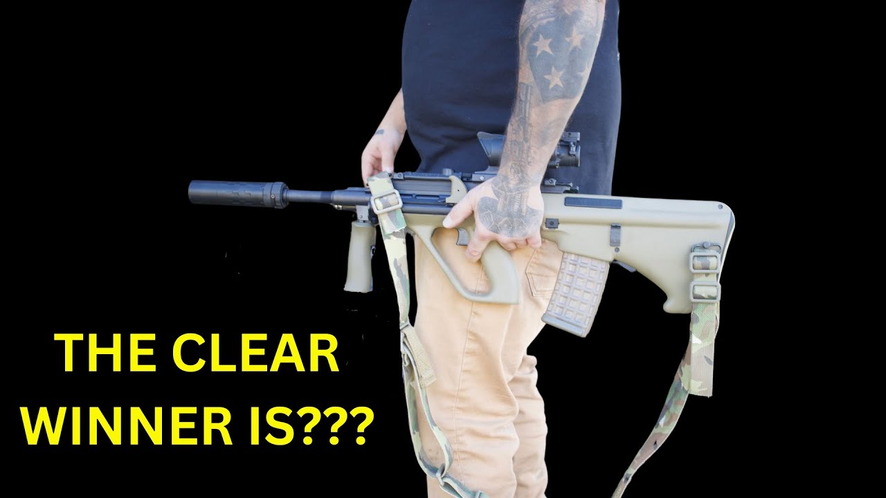 The Ultimate Bullpup Comparison! X95 vs Hellion vs Aug