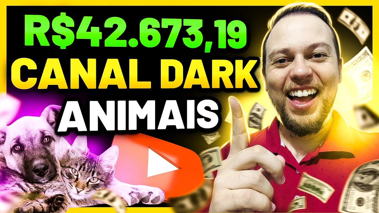 SEGREDO REVELADO! Aprenda Do Absoluto Zero Criar um CANAL DARK de Animais MILIONÁRIO no Youtube