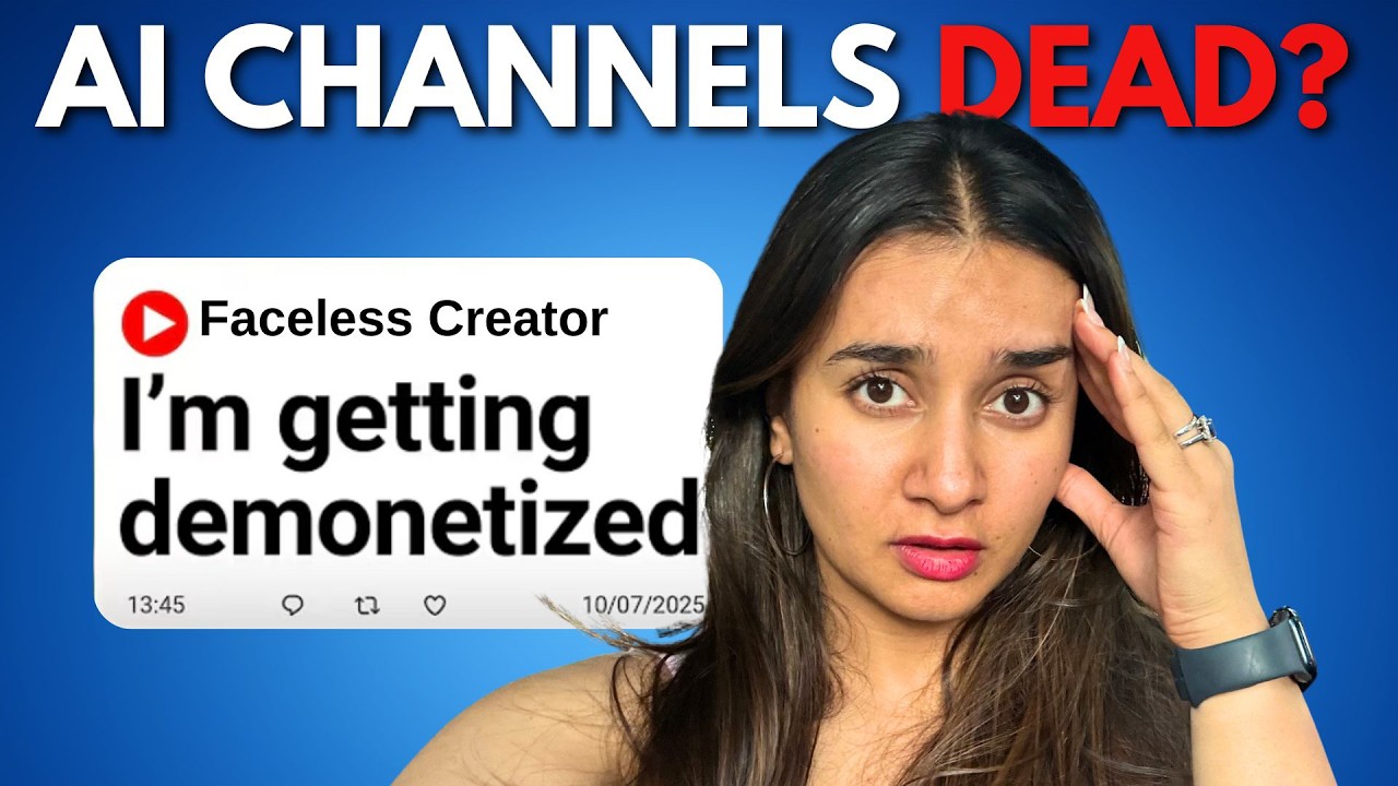 YouTube&rsquo;s New Policy Just Killed Faceless AI Channels?