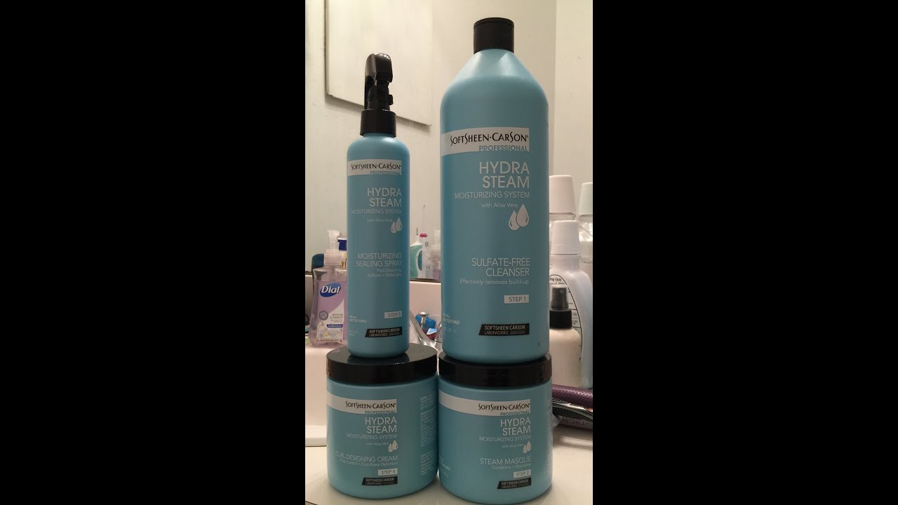 Soft Sheen Carson Professional Hydra Steam Moisturizing System Review