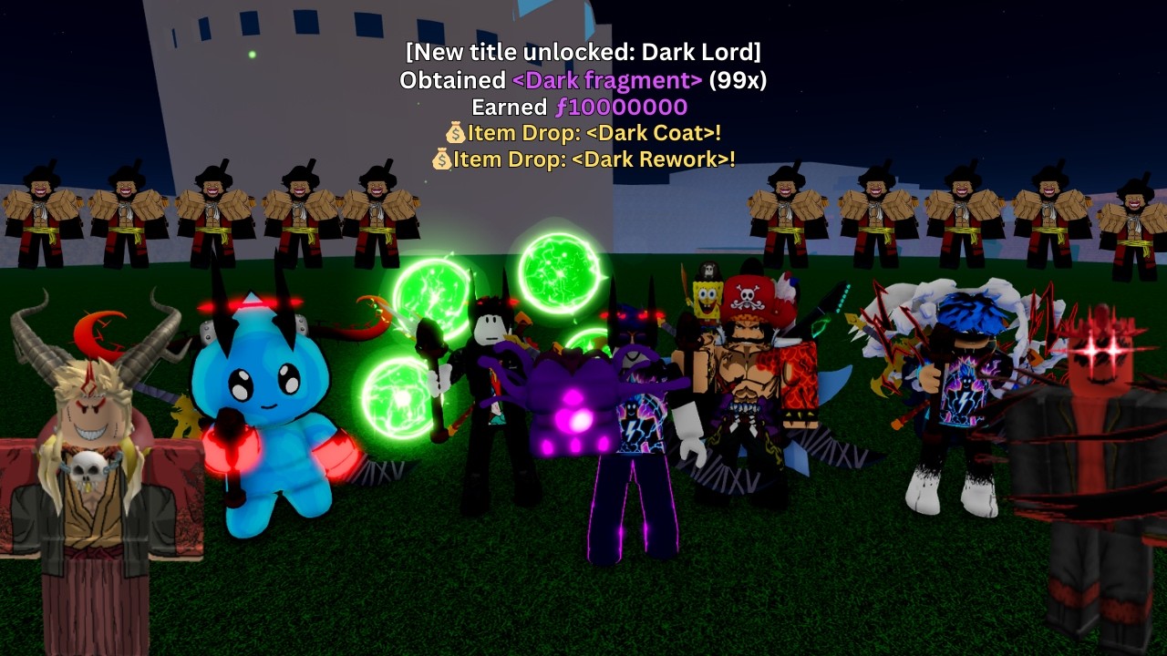 I Became the DARK LORD in Blox Fruits! 😈🔥