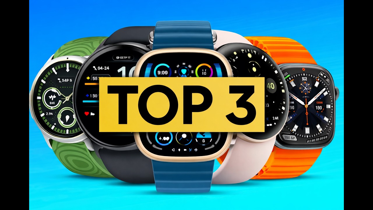 TOP 3 DES MEILLEURES MONTRES INTELLIGENTES