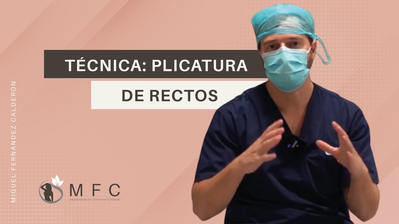 T&eacute;cnica: plicatura de rectos