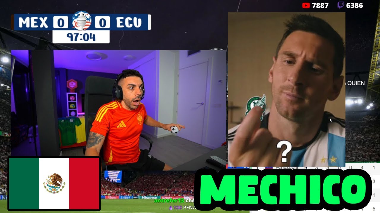 DjMaRiiO REACCIONA A LA ELIMINACIÓN DE MÉXICO EN LA COPA AMÉRICA 2024