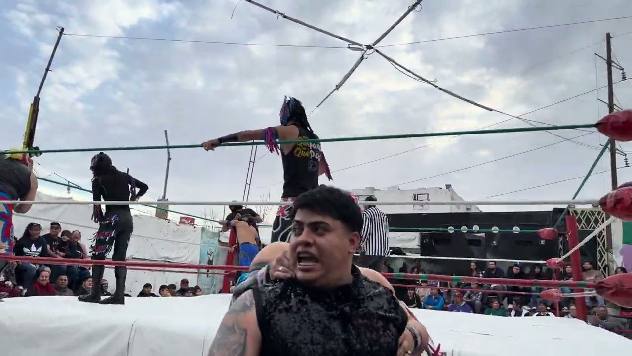 Tiger Man Jr,Pegasuss,Puma Azteca,Raiden Fly vs Romano,Kevin,Sfinge,Darck Warrior