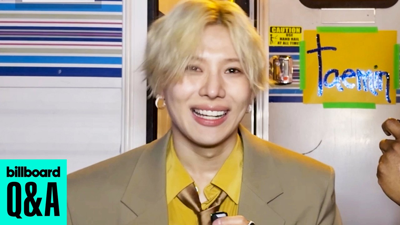 TAEMIN On Being First Male K-Pop Soloist at Coachella & More | Billboard News