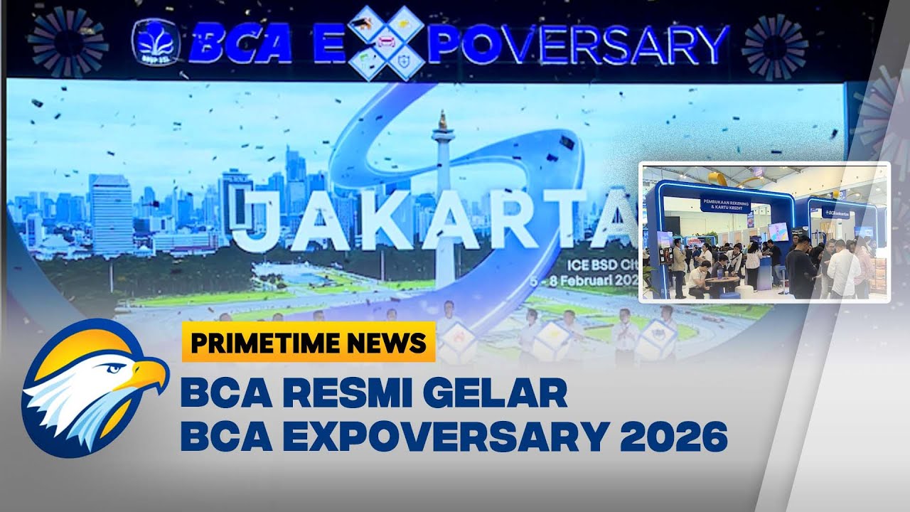 Sambut HUT ke-69, BCA Resmi Buka BCA Expoversary 2026 di ICE BSD | PTN