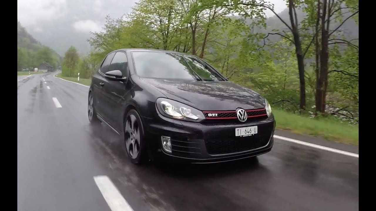 VW Golf 6 GTI | Driving, Acceleration and Sound