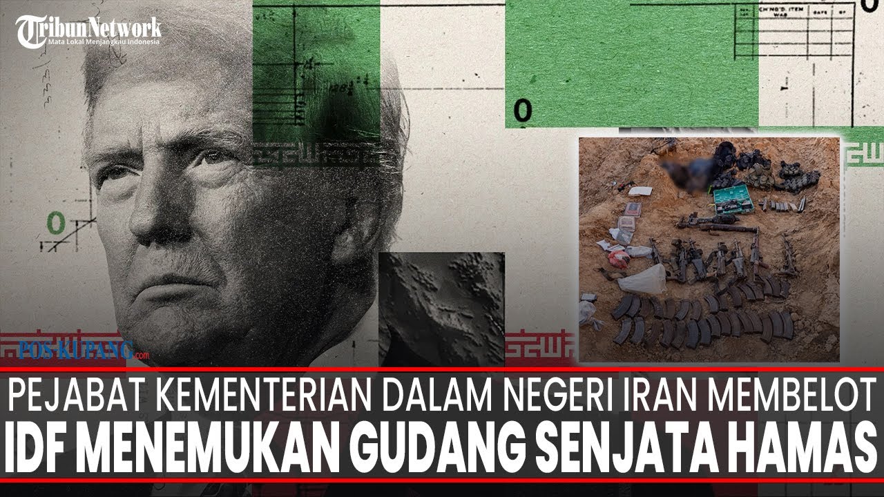 🔴LIVE MANCANEGARA: Pejabat Kemendagri Iran membelot hingga Gudang Senjata Hamas Ditemukan IDF