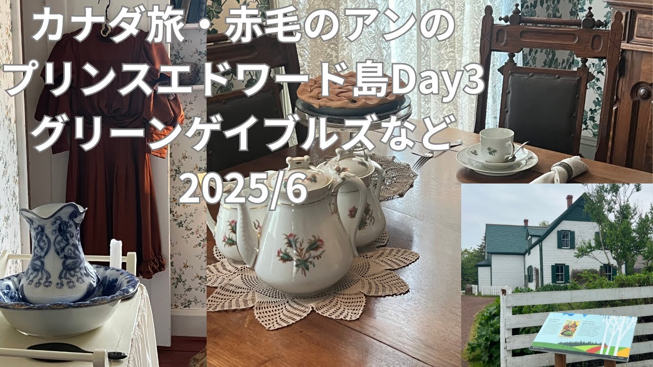 2025.6 カナダへの旅　プリンスエドワード島～トロントへ
