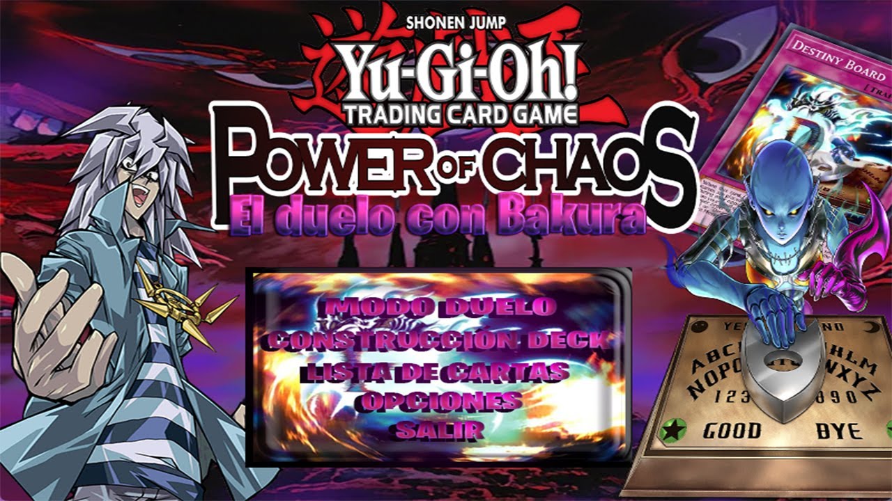 Yu-Gi-Oh! Power of Chaos Yugi vs Bakura MOD Latino