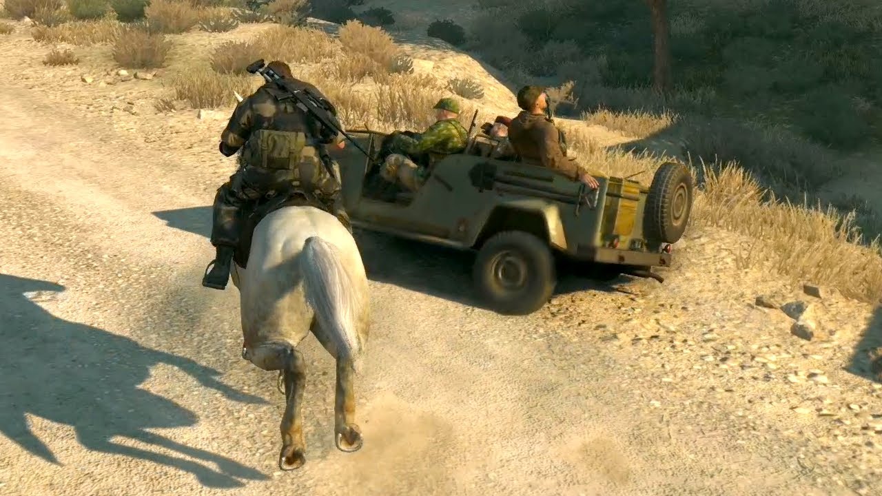 MGSV 臨時会合を狙え ~潜入は変わった~