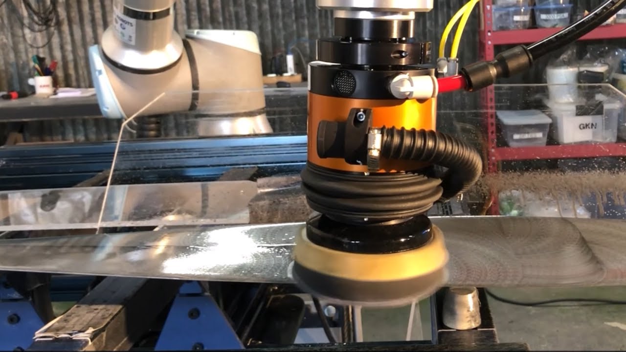 Collaborative Robotic Sanding with Kane Robotics and ATI’s AOV-10