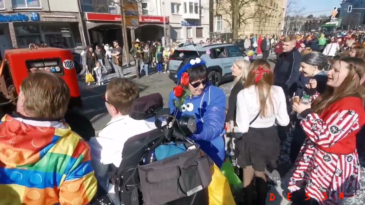 Rosenmontag / Karnevalsumzug in Recklinghausen Innenstadt / Kaiserwall 2025 #Karneval #HILIGHTS