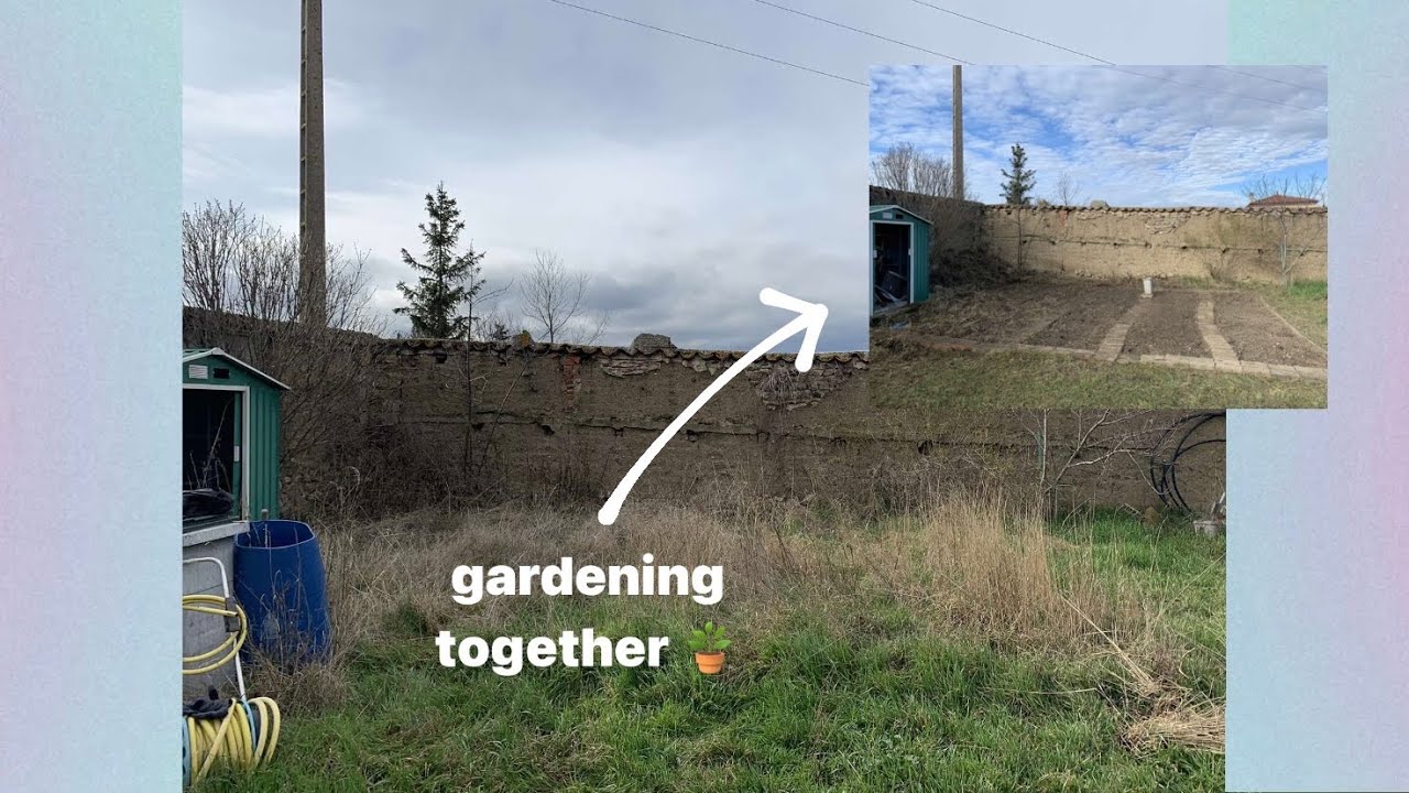 on redonne vie au jardin 🪴 feat. mon frère