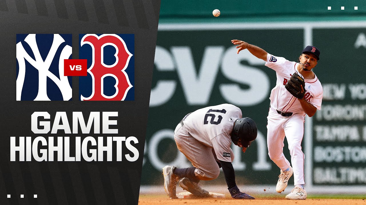 Yankees vs. Red Sox Game Highlights (6/15/25) | MLB Highlights