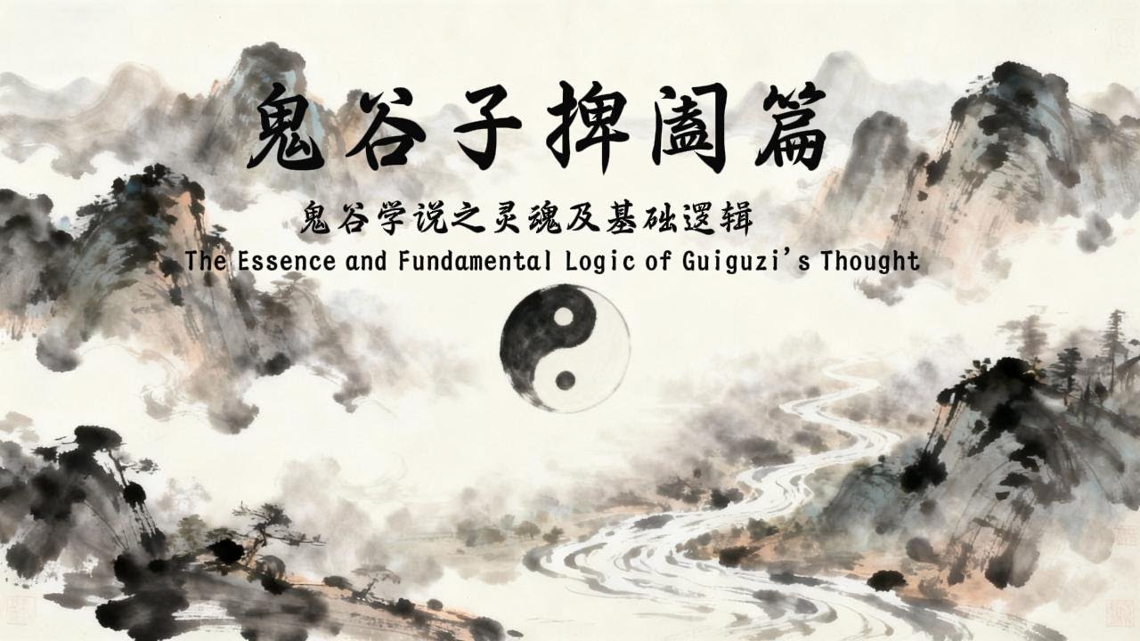 鬼谷子01|捭阖篇|鬼谷子教你见什么人说什么话|捭阖是打开鬼谷学说大门的钥匙