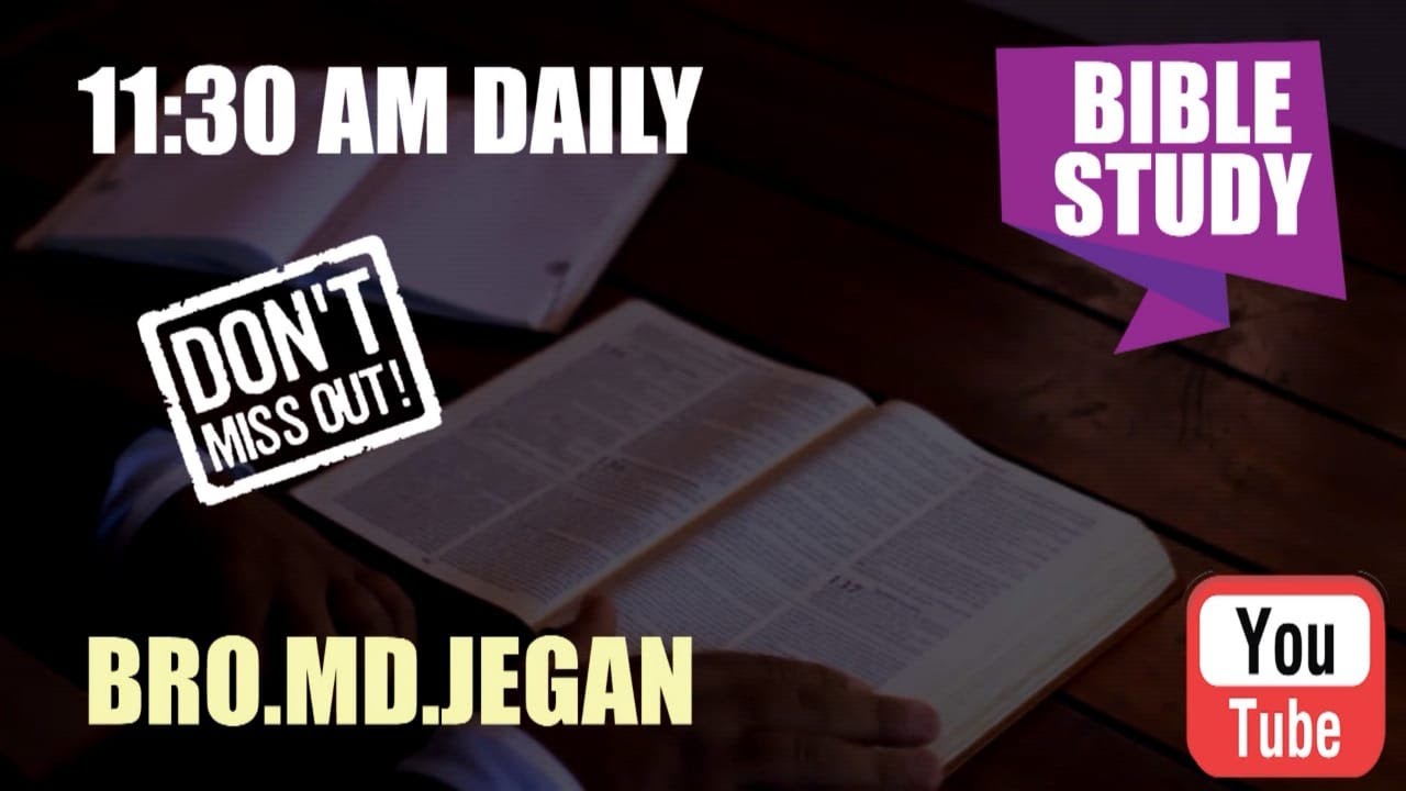 Bible study Day 18 - In the Beginning Part - 2 (17/04/20)
