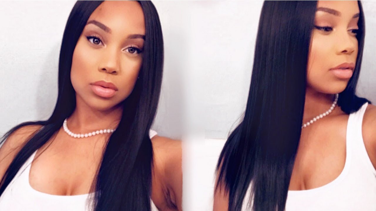 The Most Natural Lace Front Wig EVER! Under $35 | BlackHairspray.com
