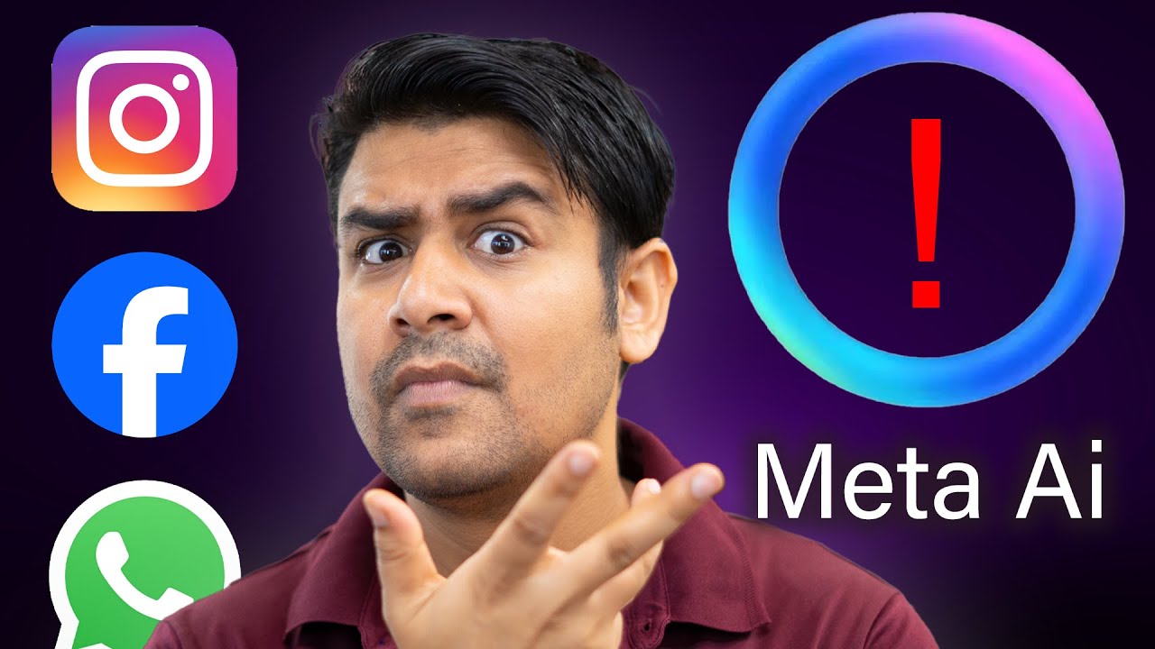 Meta Ai - Biggest Risk ! | Whatsapp, Facebook, Instagram Everywhere - Safe or Not ?