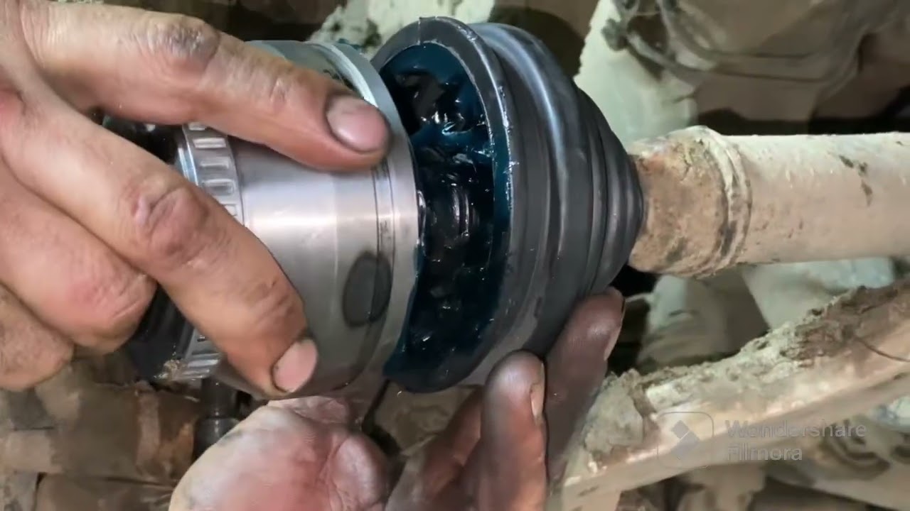 Audi A6 Cum schimb cap planetară, How to replace outer cv joint Audi A6