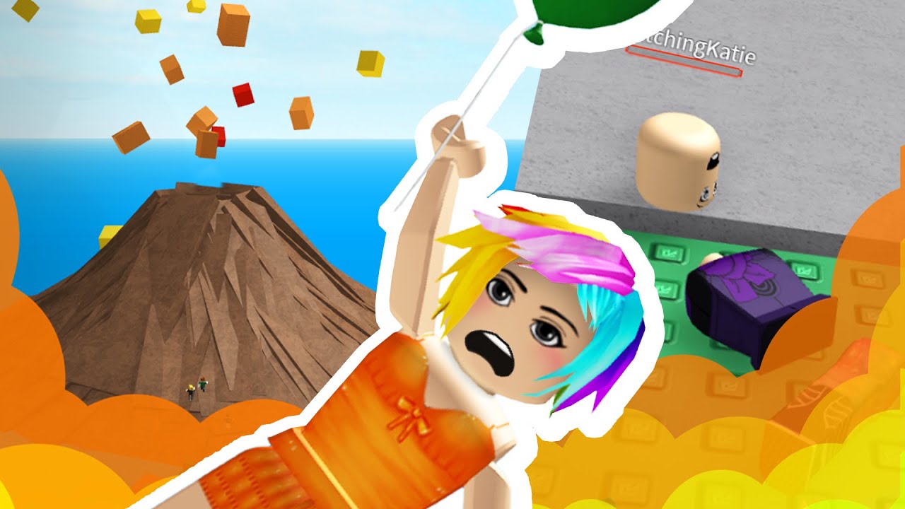 WORST BABYSITTER EVER! // Natural Disaster Survival (Roblox) w/ KatchingKatie!