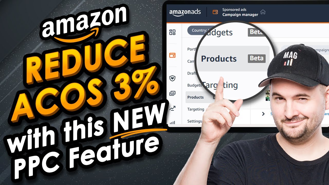 Lower Amazon PPC ACOS 3% with this NEW Product Ad Feature