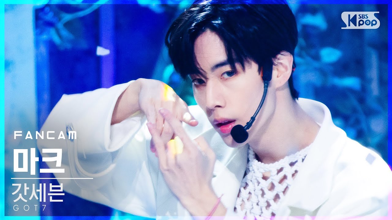 [안방1열 직캠4K] 갓세븐 마크 'LAST PIECE' (GOT7 MARK FanCam)│@SBS Inkigayo_2020.12.06.