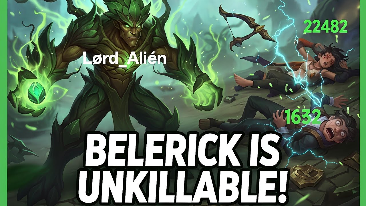 🌱 BELERICK IS UNKILLABLE! 🛡️ | 1vs5 Carry Build | Mobile Legends