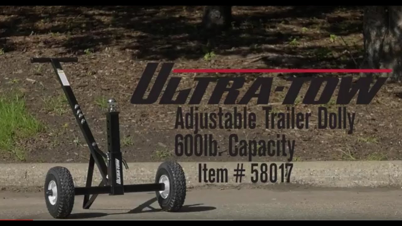 Ultra-Tow Adjustable Trailer Dolly  600-Lb. Capacity