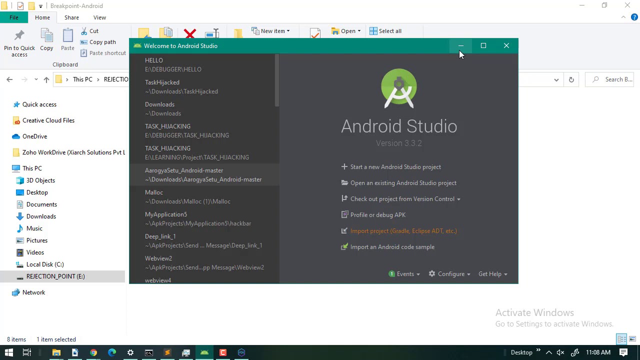 Analysis of Android App Source Code by  Using Breakpoints
