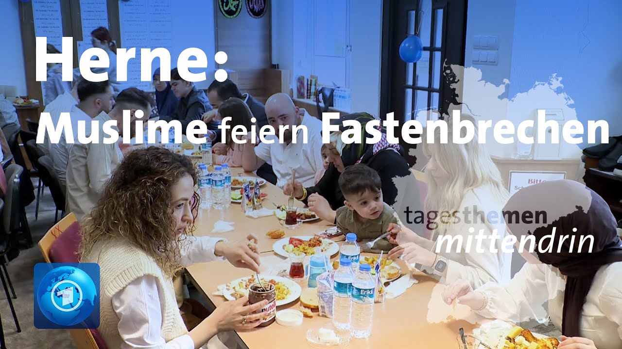 Herne: Muslime feiern Fastenbrechen | tagesthemen mittendrin