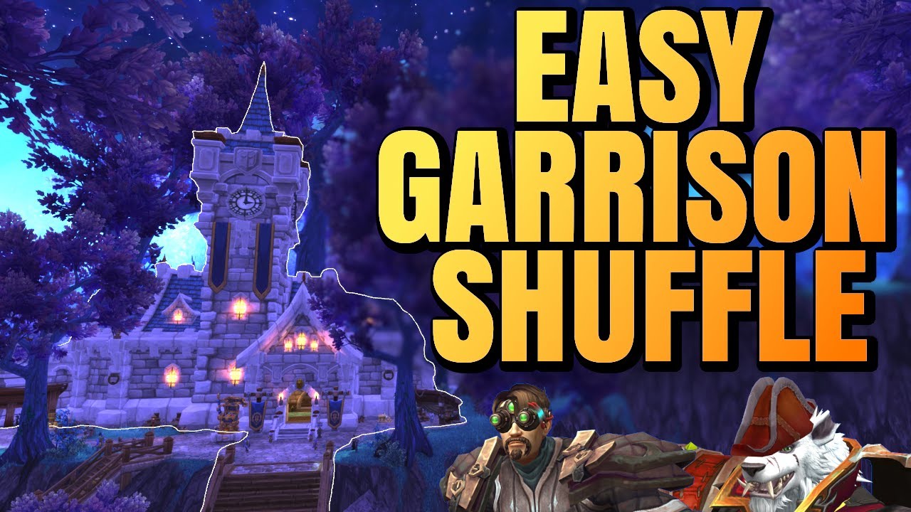 MAKE EASY GOLD in WOW with this SHUFFLE | Garrison GOLD Guide