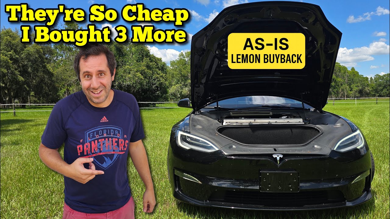 My Cheap Lemon Tesla was Too Easy to Fix! So I bought 3 More Dealer Rejects...