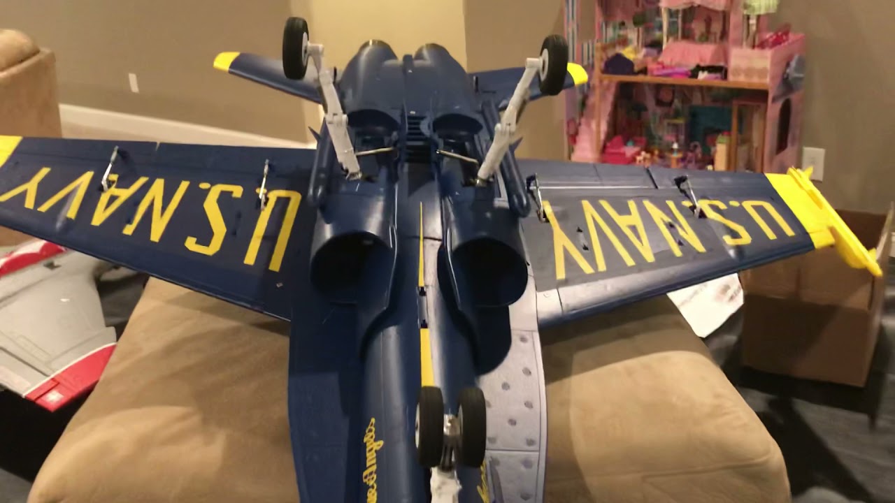 HOW TO: Fix/trim the E flite F18 nose gear