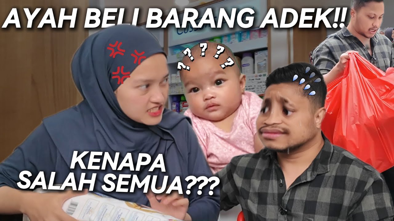 CHALLENGE AYAH @Gustaf Sailendra BELI PERLENGKAPAN BAYI!! BIKIN EMOSI GAK SIH?!