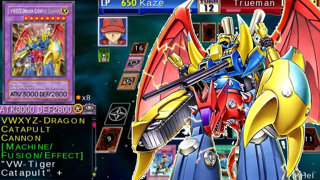 Yugi Tag Force - รวมร่างเครื่องจักร VWXYZ Dragon Catapult Cannon