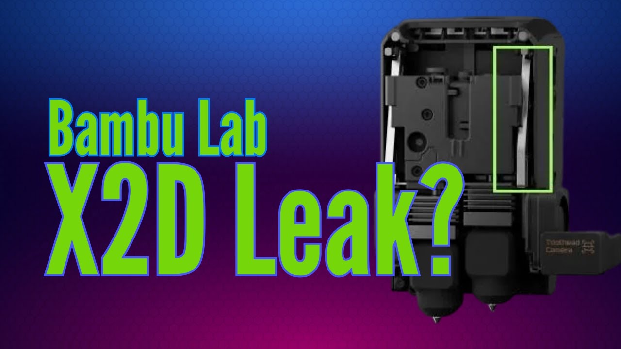 Утечка информации о Bamboo Lab X2D / X2C?