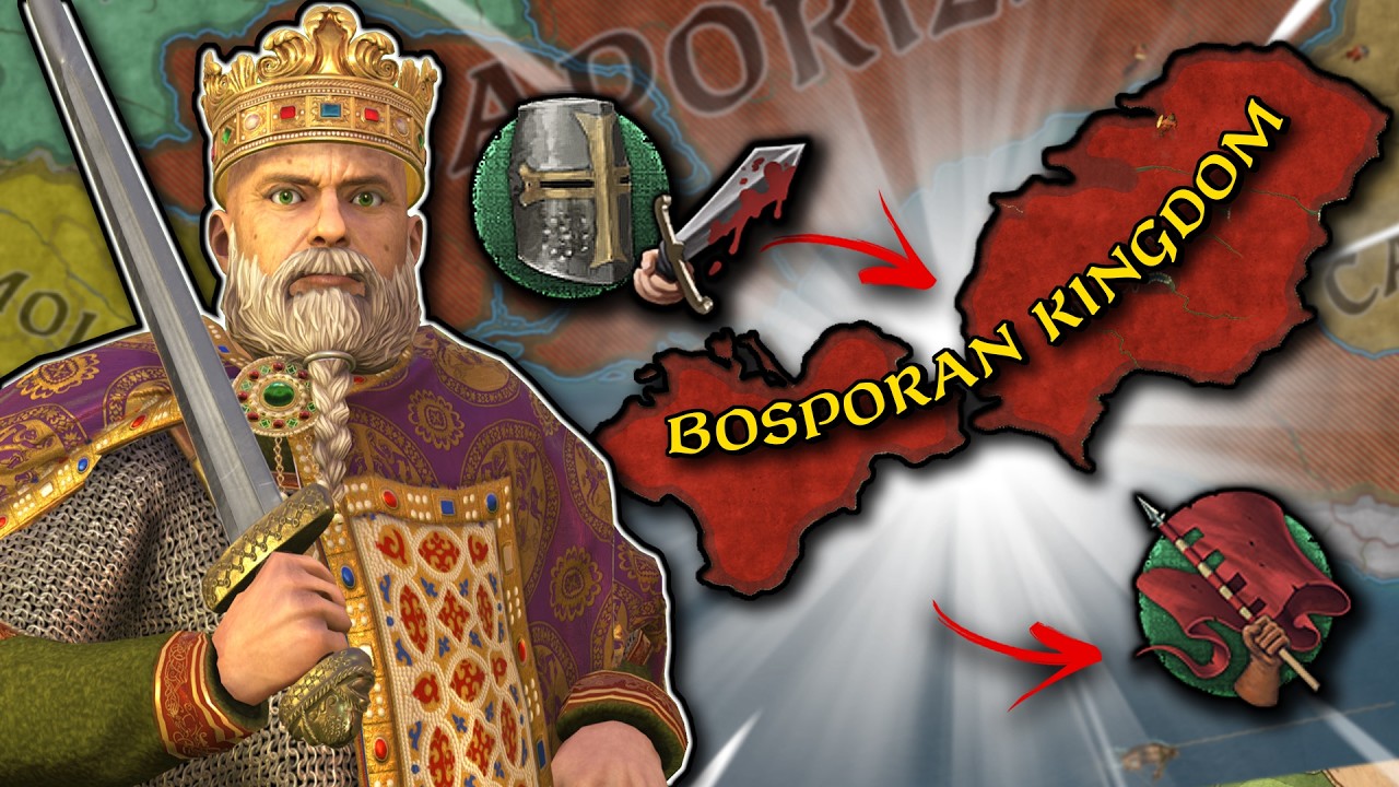 I Conquered the RAREST FORMABLE KINGDOM in Crusader Kings 3!