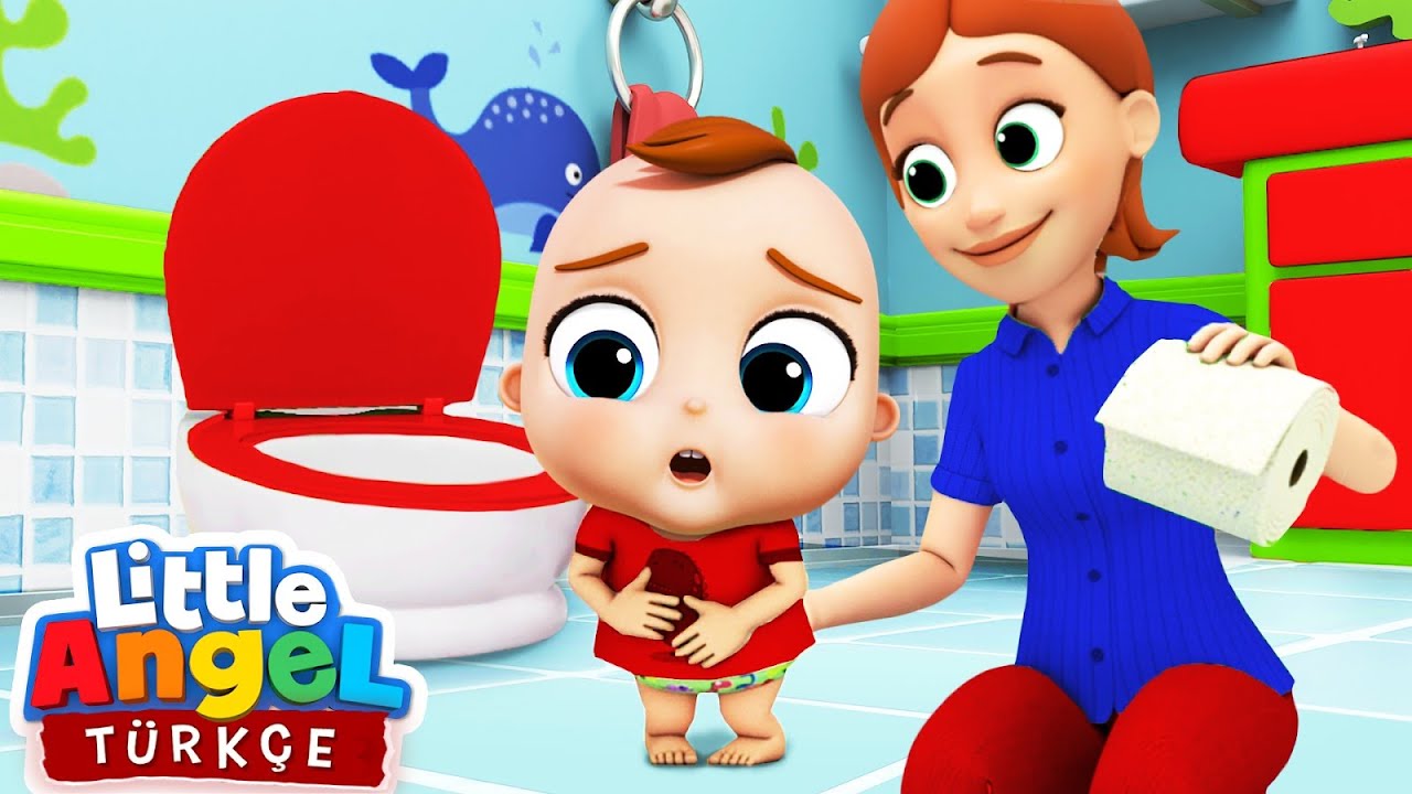 Bebek Tuvalet Eğitimi Bez Değişim | Eğlenceli Ve &Ouml;ğretici &Ccedil;ocuk Şarkıları | Little Angel T&uuml;rk&ccedil;e