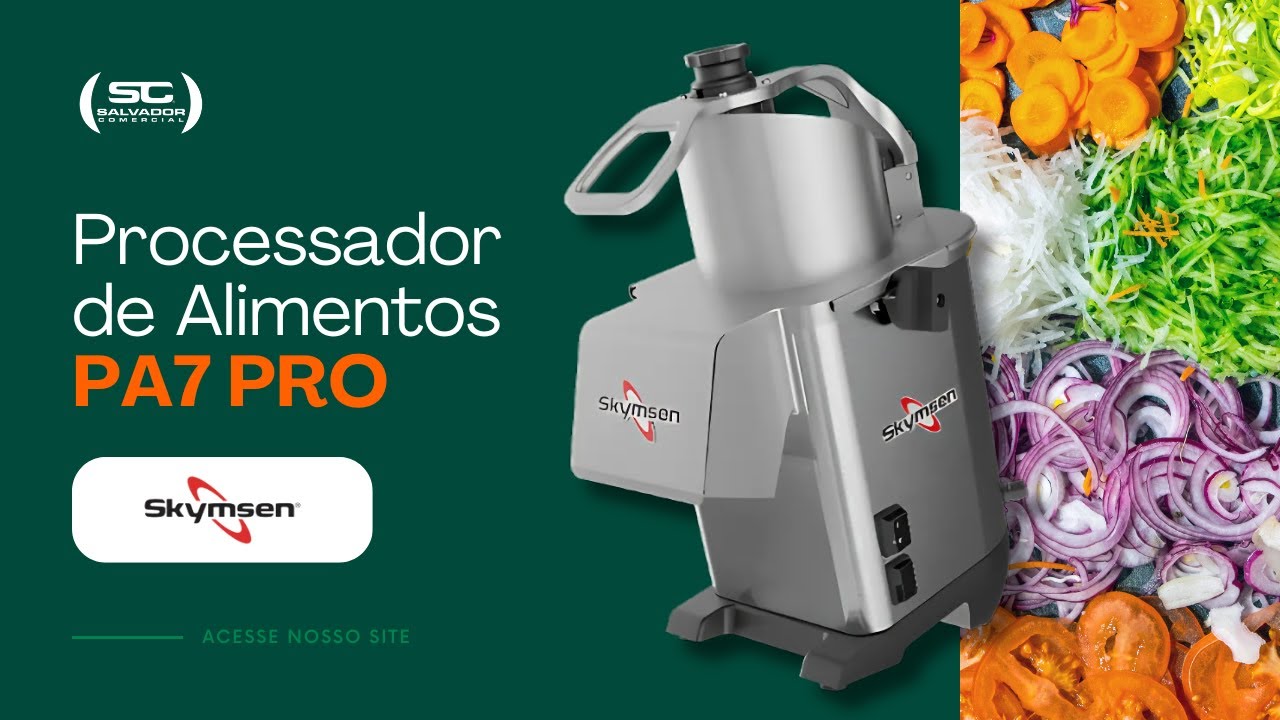 Processador de Alimentos PA7 PRO | Salvador Comercial