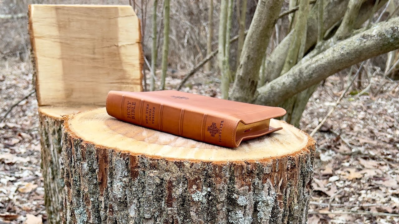 NKJV PSQ Saddle Brown Calfskin Full Yapp