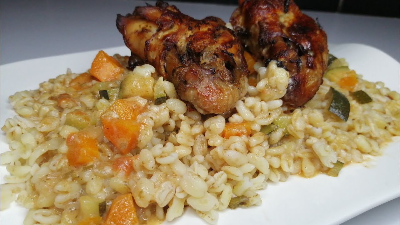 Recette de blé Ebly poulet et légumes facile et rapide   إبلي (القمح) بالدجاج والخضر سهل التحضير