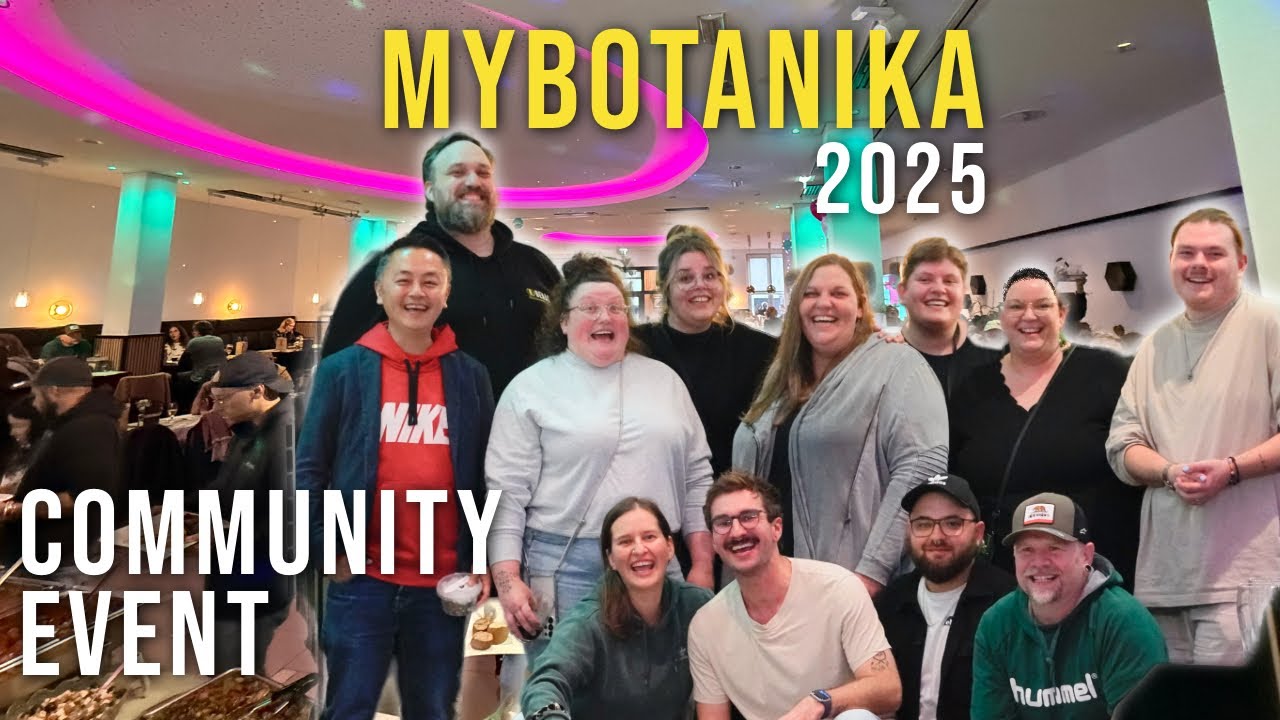 Seltene Pflanzen, verr&uuml;ckte Leute &ndash; myBotanika Community Event VLog