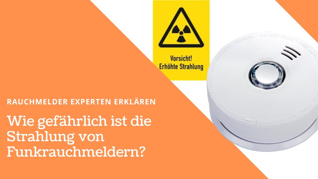 Wie gef&auml;hrlich ist die Strahlung von Funkrauchmeldern?