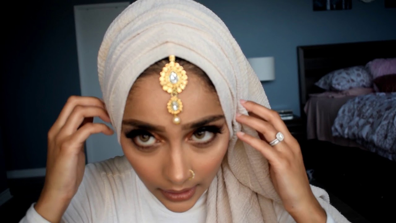 PARTY WEAR/WEDDING HIJAB STYLES