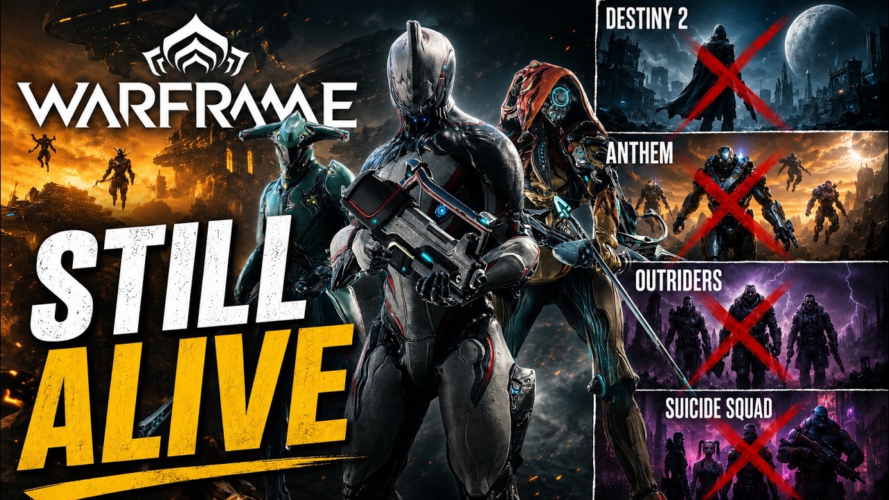 Как Warframe выжила, пока другие лутер-шутеры умирали!