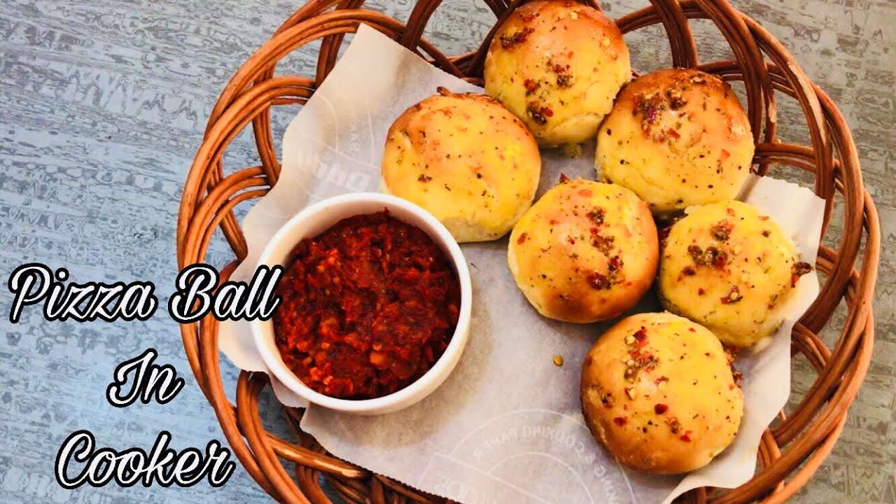 Pizza Ball Recipe in Cooker | Pizza Bomb Recipe | Pizza Pav Recipe | how to make Pizza Bomb |