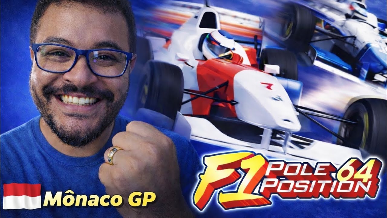 Speedrun Formula 1 Pole Position 64 FL (1:13,040) Mônaco GP 8/3/26
