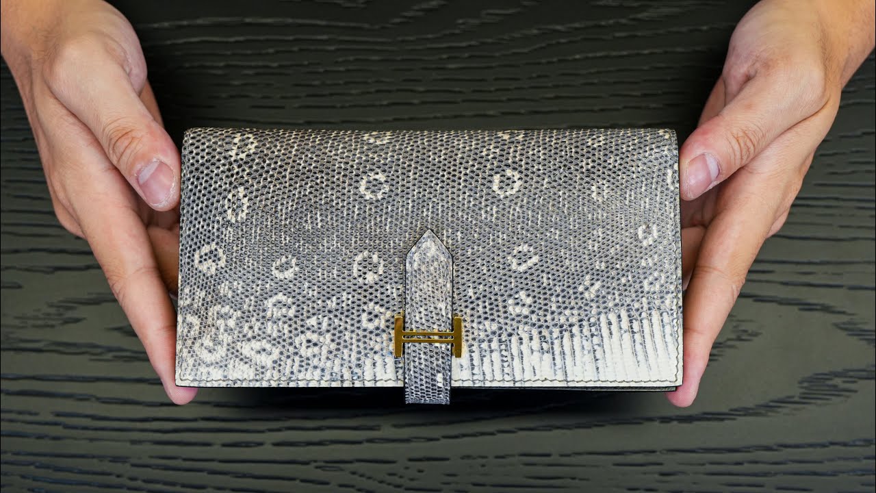 We Made an Ombré Lizard Bearn Wallet
